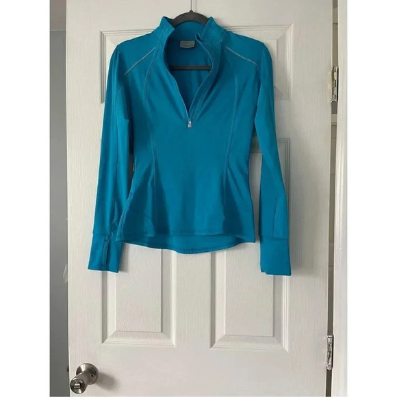 Athleta Tops - Athleta quarter zip long sleeve top